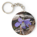 WildFlowers Birds-Foot Violet Hot Springs AR Gifts Key Chains