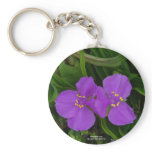Wildflowers Fuchsia Spiderwort Hot Springs Gifts Keychains