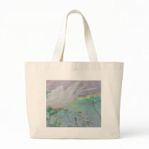Wildflowers in 3d tote bags