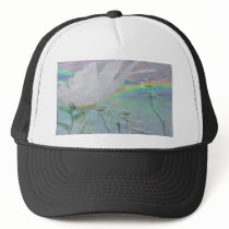 Wildflowers in 3d hat