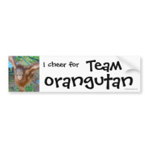Wildlife Cheerleader : Team Orangutan