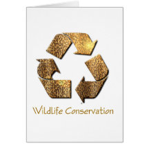 Wildlife Conservation Greeting Card