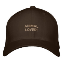Wildlife Supporter Embroidered Hat