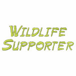 Wildlife Supporter Embroidered Men's Shirt embroidered shirts