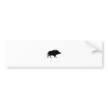 Wildschwein Auto Aufkleber