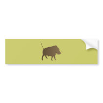 Wildschwein wild boar auto sticker