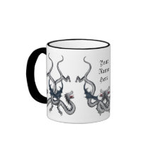Wildthing Dragon Mug with space for your name