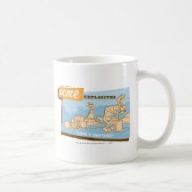 Wile E Coyote Acme Explosives 2 Mugs