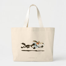 Wile E. Coyote Chasing dinner Bag