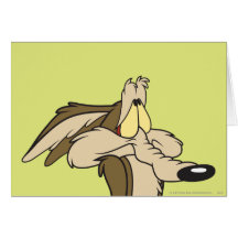 Wile E. Coyote Impending Doom Greeting Card