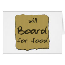 Will Board For Food Cards