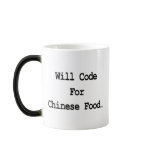 will code for chinese food mugs