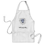 Will Cook for Bling Apron