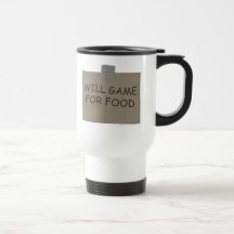 Will Game For Food Mug