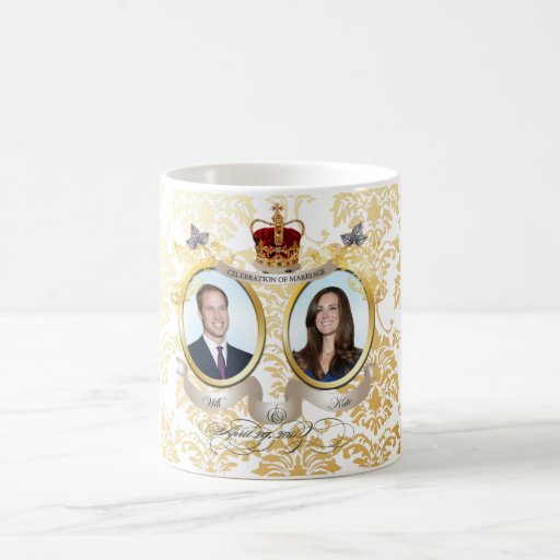 Will+Kate wedding, DIY colour!! Mug