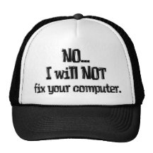 Will NOT Fix Your Computer Mesh Hats