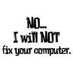 Will NOT Fix Your Computer photo sculptures