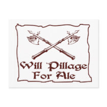 Will Pillage Postcards