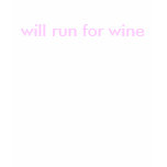will run for wine t-shirts