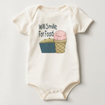 Will Smile for Food t-shirts