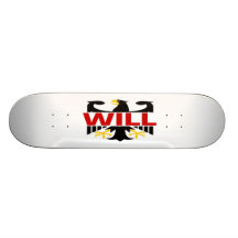 Will Surname Custom Skateboard