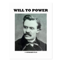 Will To Power (Friedrich Nietzsche) Postcard