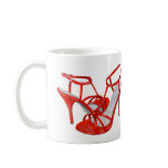 "Will work for shoes" coffee mug
