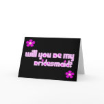 Will You Be My Bridesmaid? cards