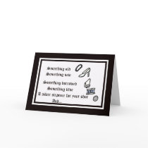 Will You Be My Bridesmaid Card