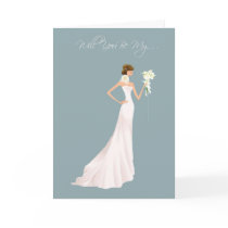 Will You Be My Bridesmaid Card