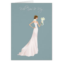 Will You Be My Bridesmaid Card