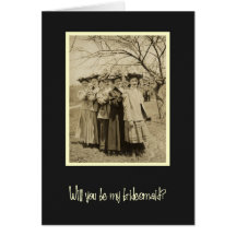 Will You Be My Bridesmaid? Card
