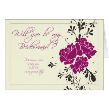 Will you be my Bridesmaid? Card