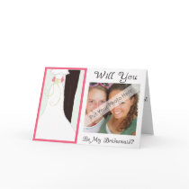 Will You Be My Bridesmaid Card-Personalised