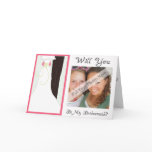 Will You Be My Bridesmaid Card-Personalised