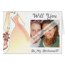 Will You Be My Bridesmaid Card-Personalised