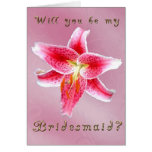 Will you be my Bridesmaid? cards