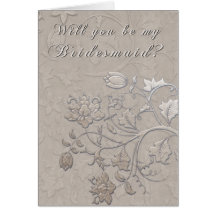 Will you be my Bridesmaid? Greeting Cards