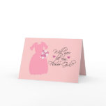 "Will you be my Flower Girl?" cards