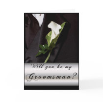 Will you be my Groomsman?