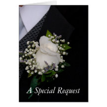 Will You Be My Groomsman Greeting Card