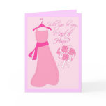 Will you be my Maid of Honour? cards