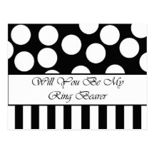 Will You Be My Ring Bearer Postcard
