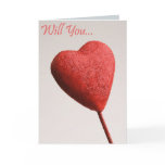 Will You Be My Valentine Card