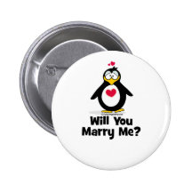 Will You Marry Me Buttons