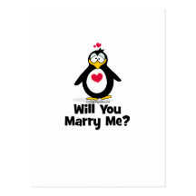 Will You Marry Me Postcard