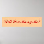 Will You Marry Me?