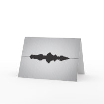 Will You Marry Me Waveform Folding Card 3