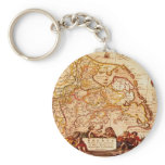 Willem Janszoon Blaeu Old German Map Collection keychains