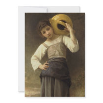William Adolphe Bouguereau art Personalized Announcement